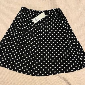 Francesca’s polka dot skirt